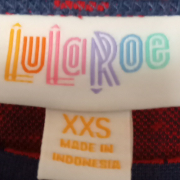 LuLaRoe Hi-Lo Short Sleeve Dress - Picture 2 of 5